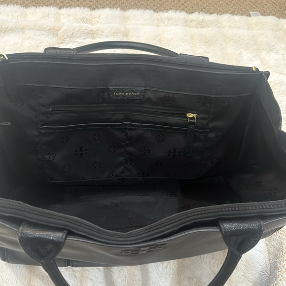 Tory Burch Black Organizer Tote - Picture 10 of 16